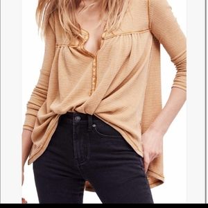 Free People Kai Thermal Henley Top